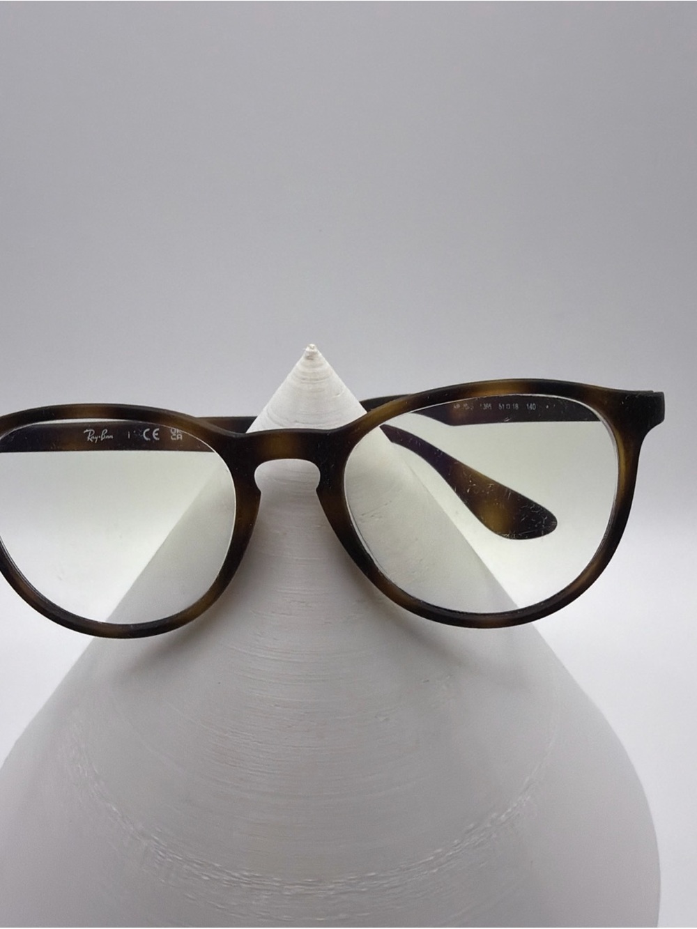 Ray-Ban  Tortoiseshell Blue Light Glasses - Brown Frame